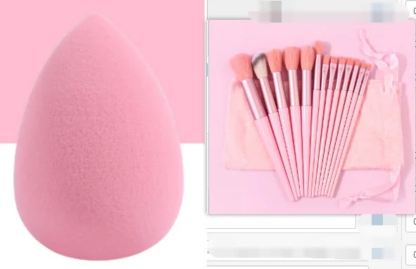 Makeup Brush Set Handle